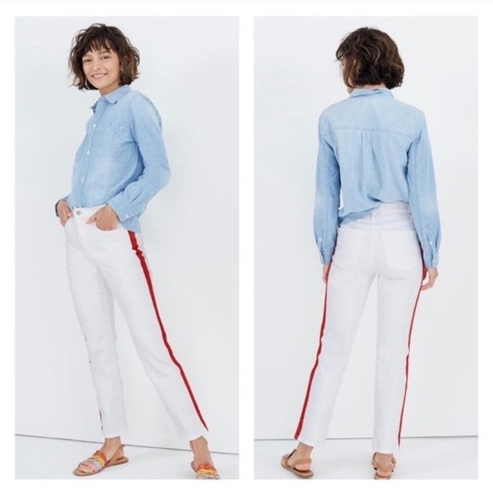Madewell Slim Straight Stovepipe Jeans NWT Size 37 Basic Office School